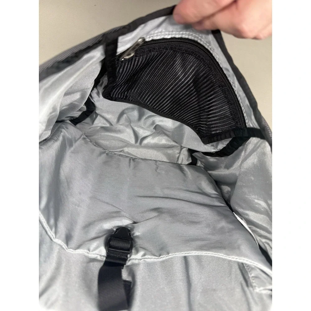 Patagonia Messenger Bag Medium Nylon Shoulder Crossbody Grey